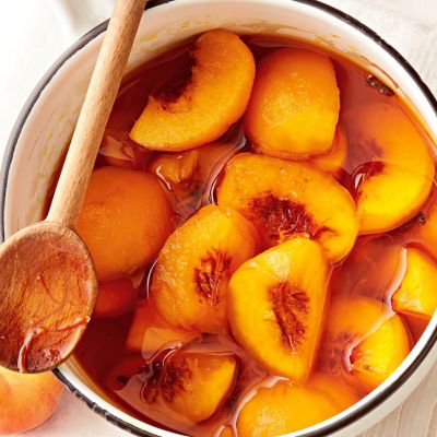 Poached Peaches
