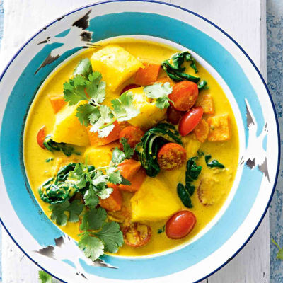 Sweet Vegetable & Pineapple Curry