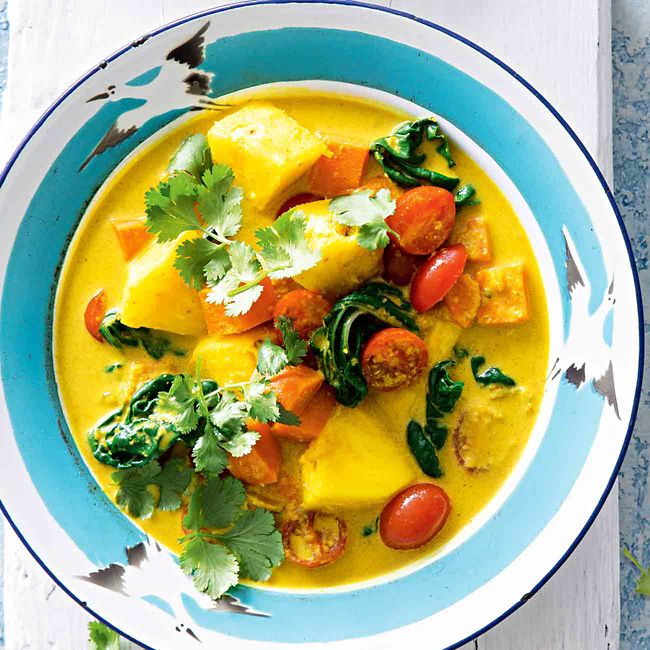 Sweet Vegetable & Pineapple Curry