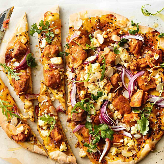 Tandoori Chicken Pizza