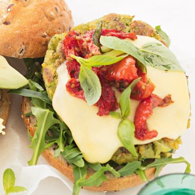 Burgers 3 Ways: Chickpea & Pesto