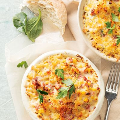 Corned Beef Mac & Cheese