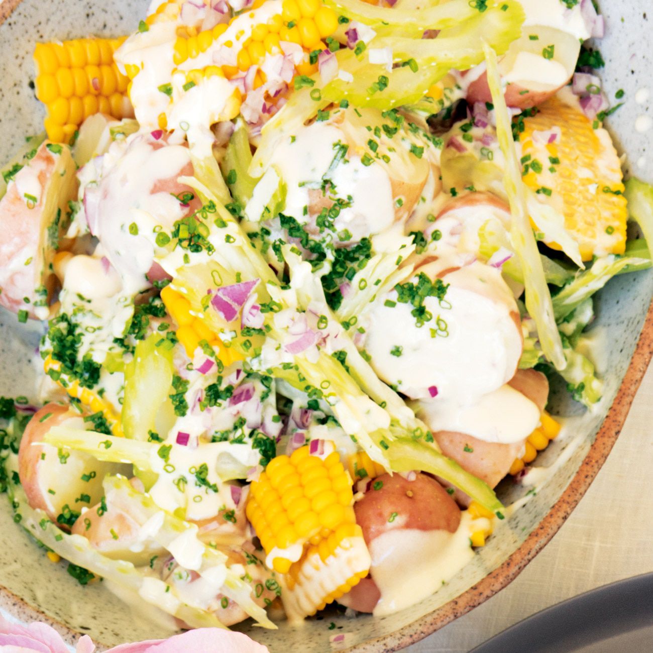 Potato & Corn Salad