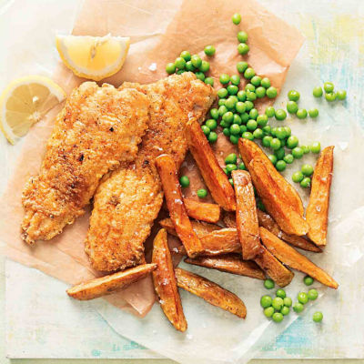 Spiced Fish & Wedges