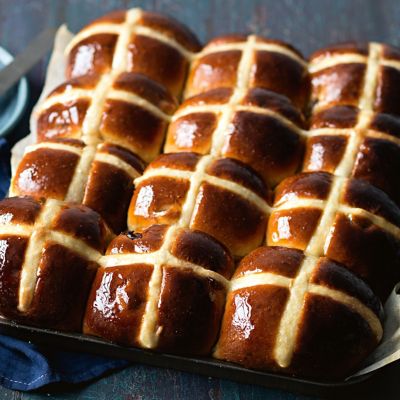 Homemade Hot Cross Buns