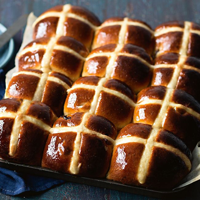 Homemade Hot Cross Buns