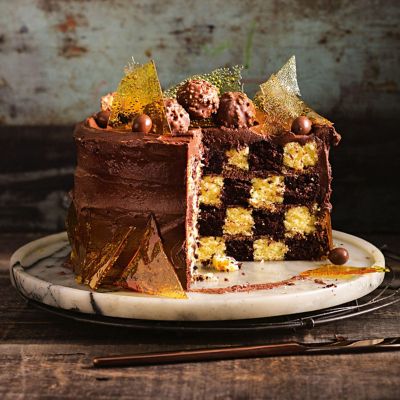 Checkerboard Cake