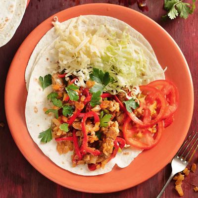 Leftover Bbq Lamb Fajitas