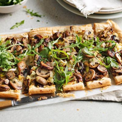 Easy mushroom tart