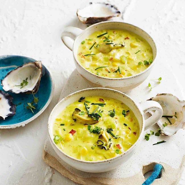 Oyster & Corn Chowder