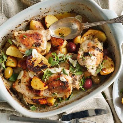 Roast Oregano & Lemon Chicken