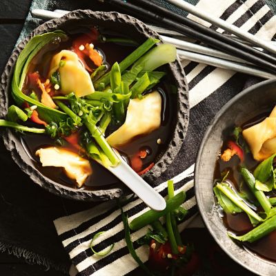 Chinese Dumpling Short Soup