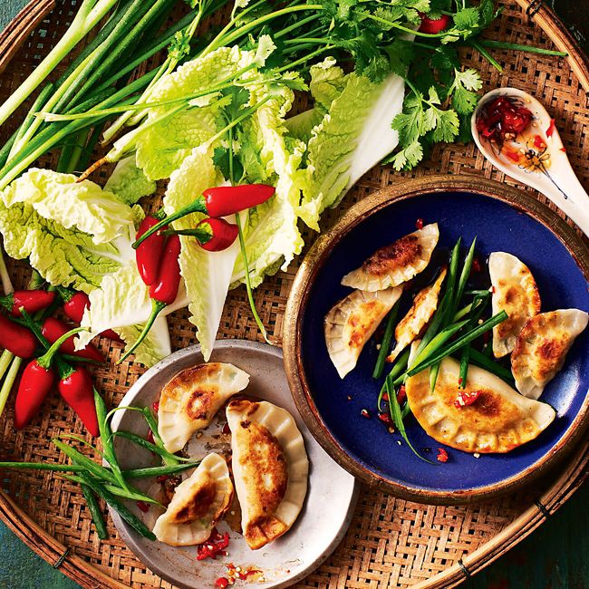 Hoisin Chicken Wontons