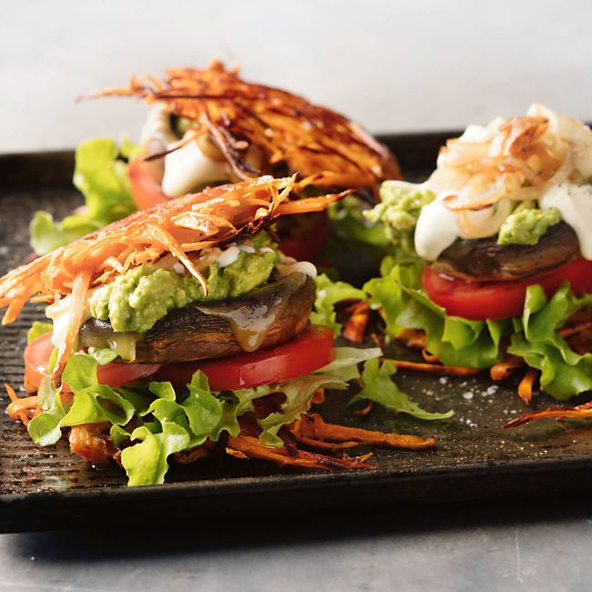 No-Bread Burger