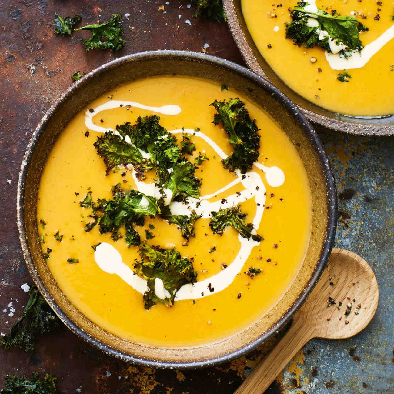Easy Pumpkin Apple Soup With Canned Pumpkin
