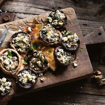 Stuffed Baked Mushrooms