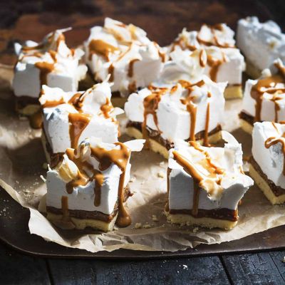Caramel & Fig Marshmallow Slice