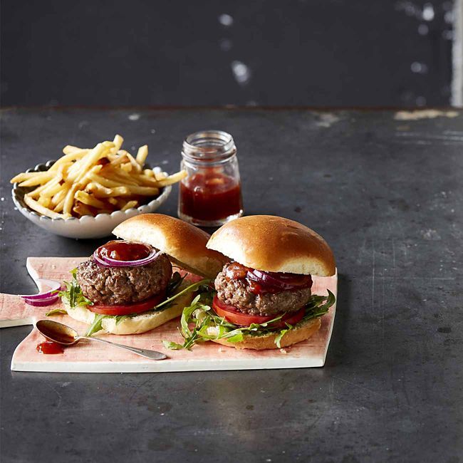 Cheesy Beef Burgers