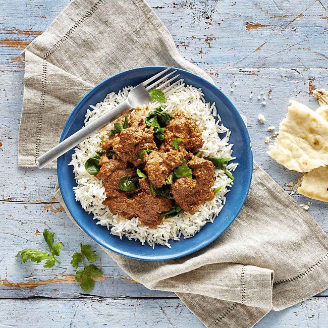 Rogan Josh with Naan