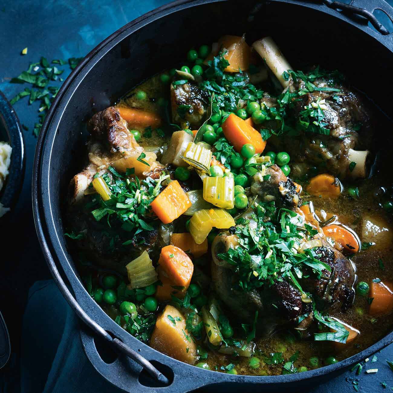 Lamb Shanks with Gremolata