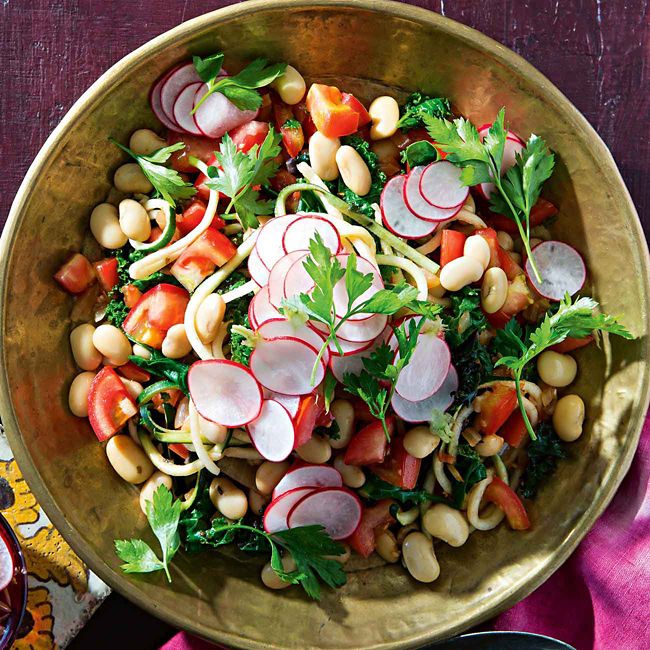 Bean, Tomato & Radish Salad