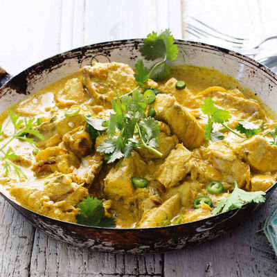Fish Curry With Ginger & Turmeric