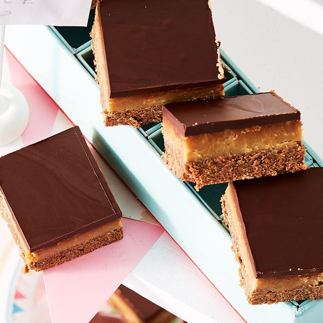 Dairy-Free Caramel Slice