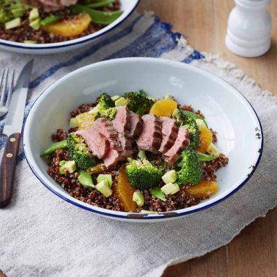 Grilled Lamb And Quinoa Salad