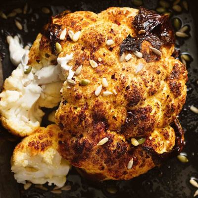 Moroccan-Style Roasted Cauliflower