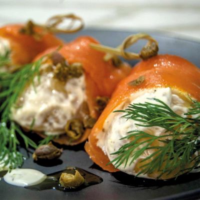 Smoked Salmon & Potato Salad