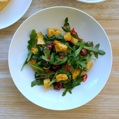 Baby Rocket & Crouton Salad