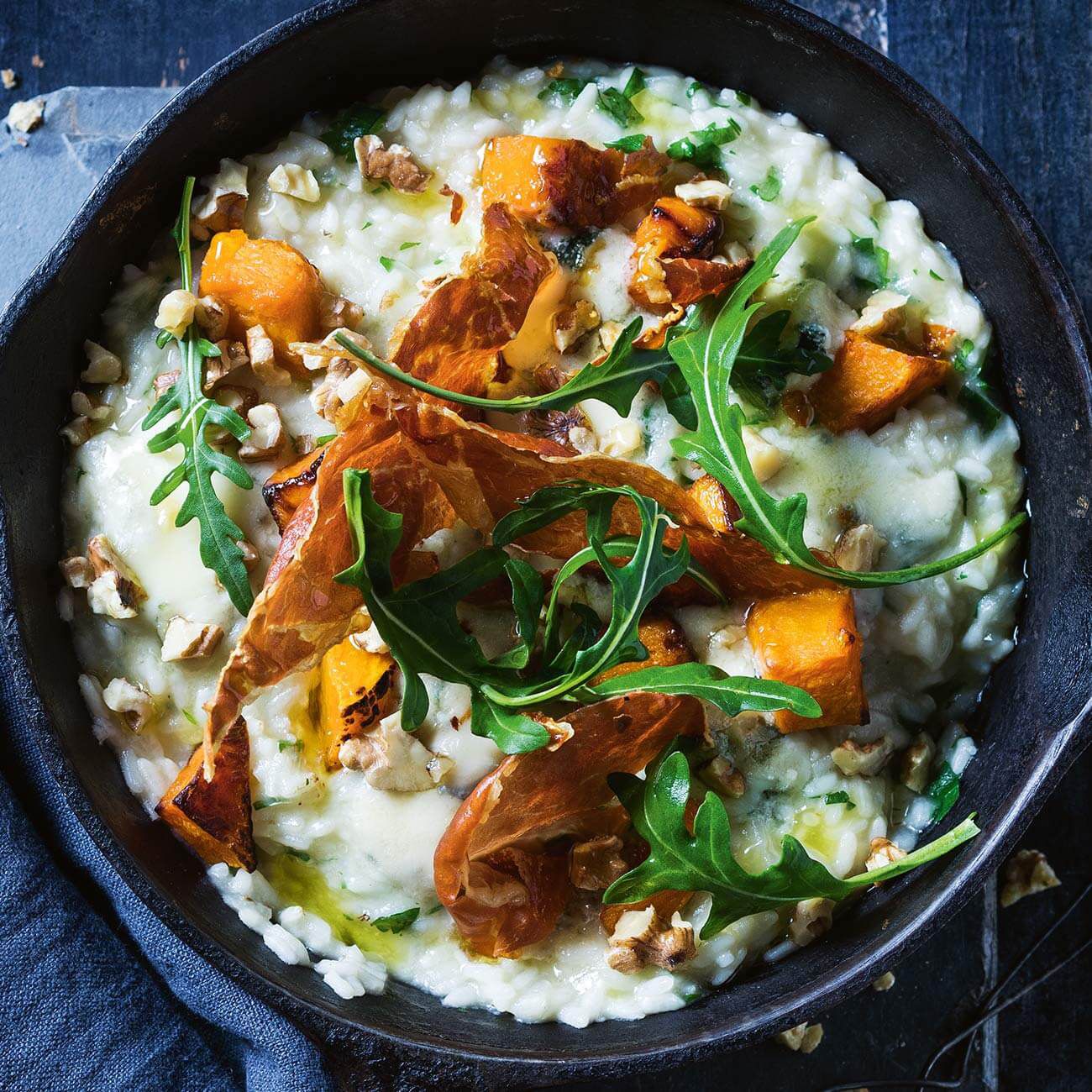 Blue Cheese & Walnut Risotto