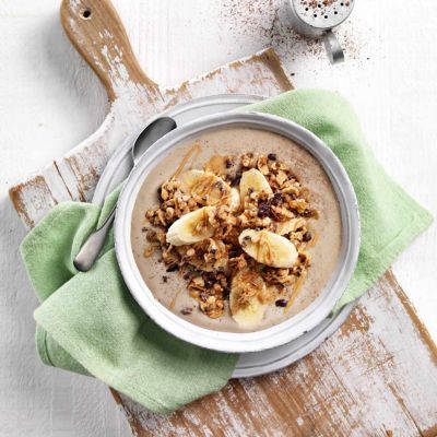 Nut Cluster Breakfast Bowl