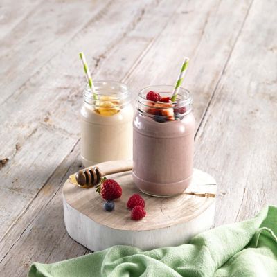 Peanut Butter Fruit Smoothie