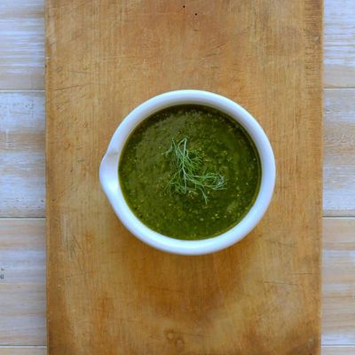 Pesto With Fennel