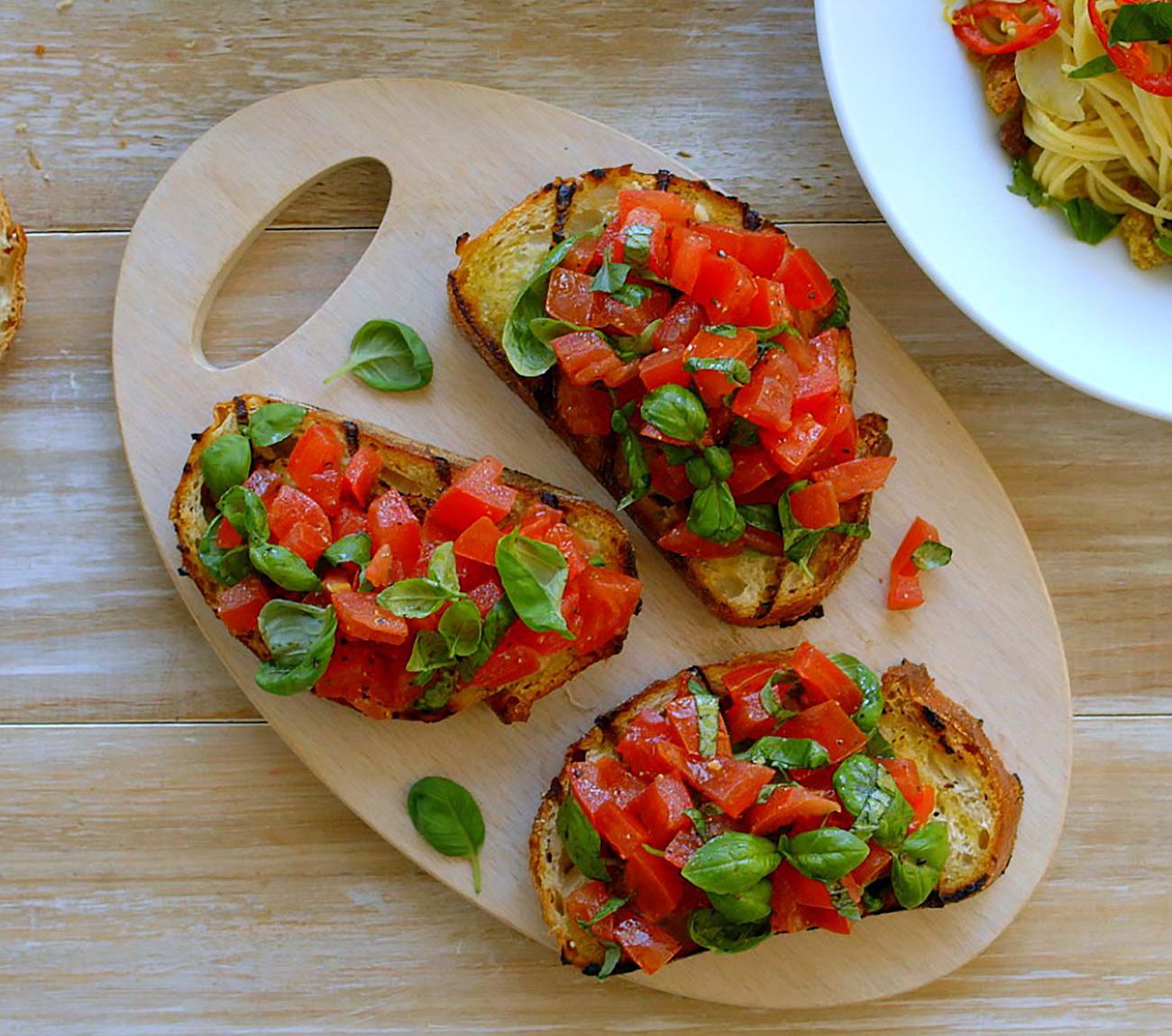 Tomato Basil Bruschetta Recipe Woolworths