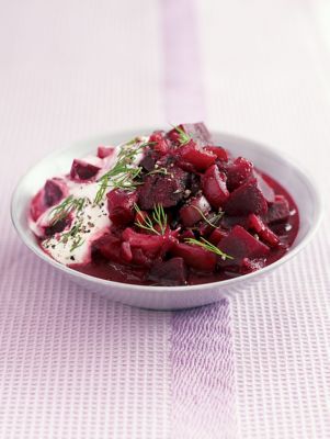Hot Pickled Beetroot