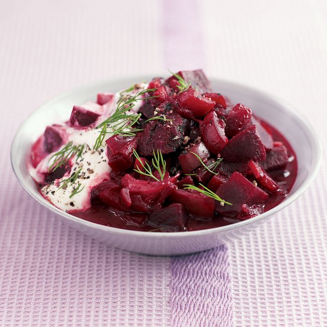 Hot Pickled Beetroot