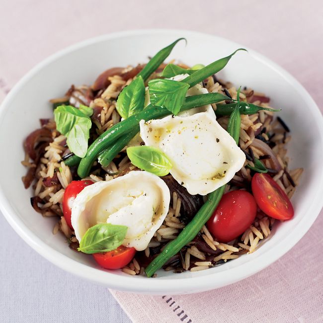 Wild Rice & Goats' Cheese Salad