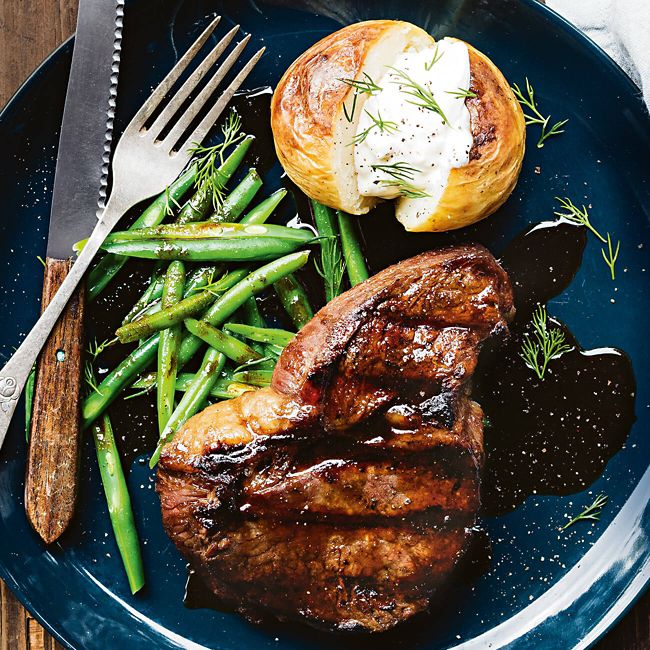 Bourbon Beef Steaks