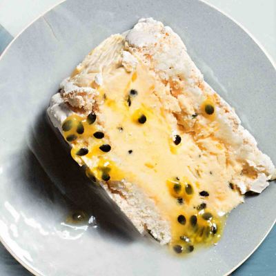 Passionfruit Coconut Tart