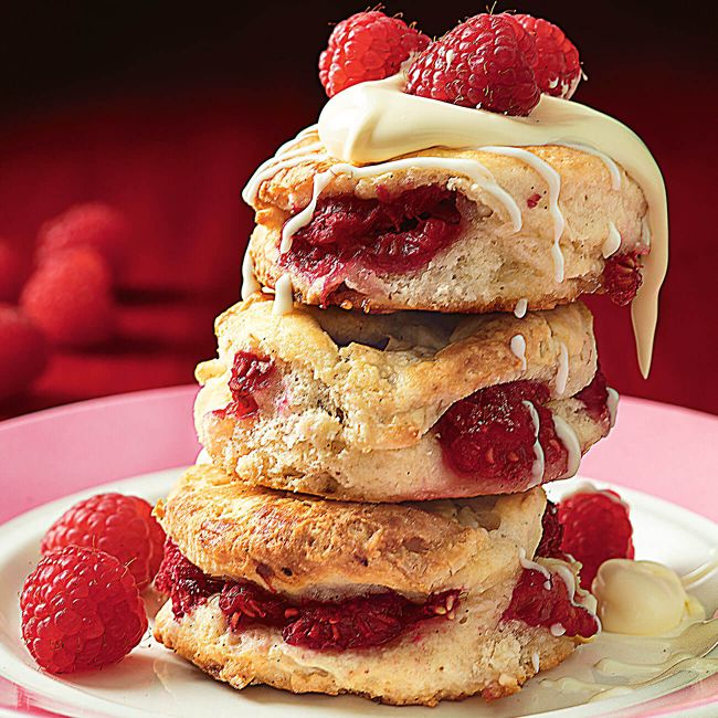 Raspberry Buttermilk Scones