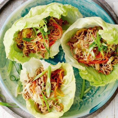 San Choy Bow with Noodles