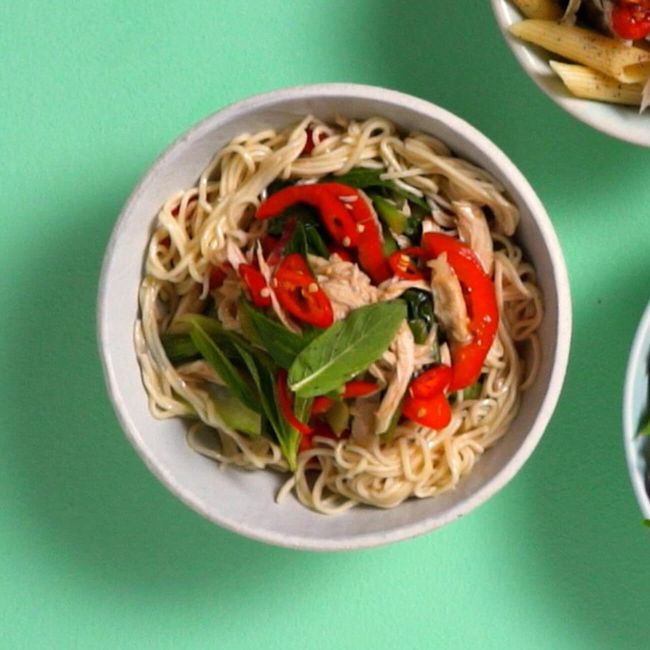 Stir-Fry With Leftover Chicken