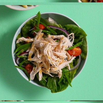 Thai Salad With Leftover Chicken