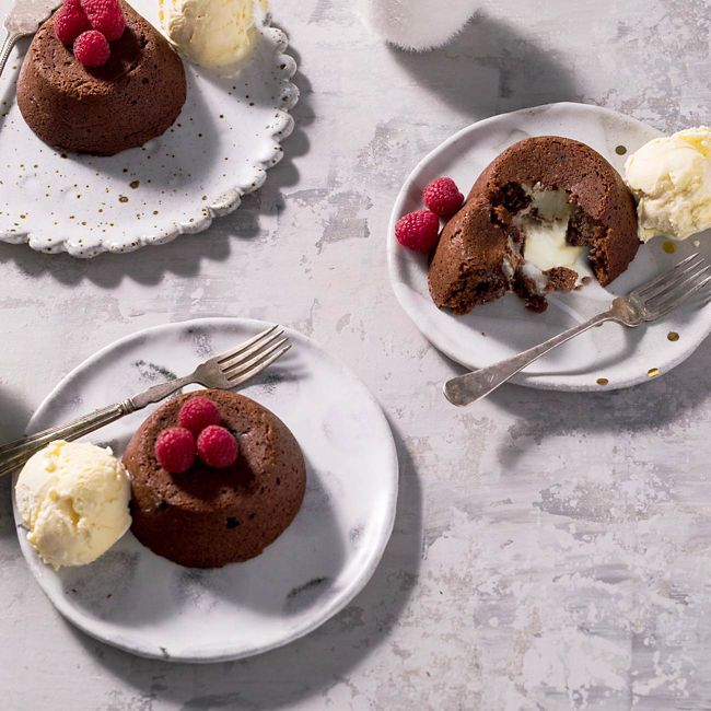Christmas Chocolate Lava Puddings