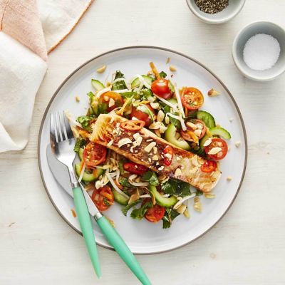 Lime & Chili Thai Salmon Salad