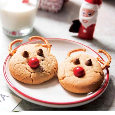 Rudolph Choc-Chip Cookies