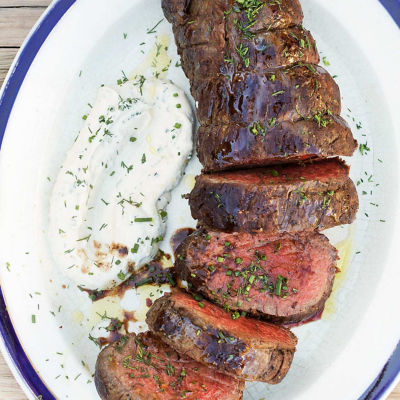 Beef Fillet With Horseradish Sauce
