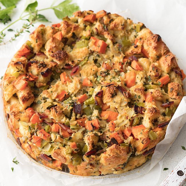 Bread & Bacon Stuffing